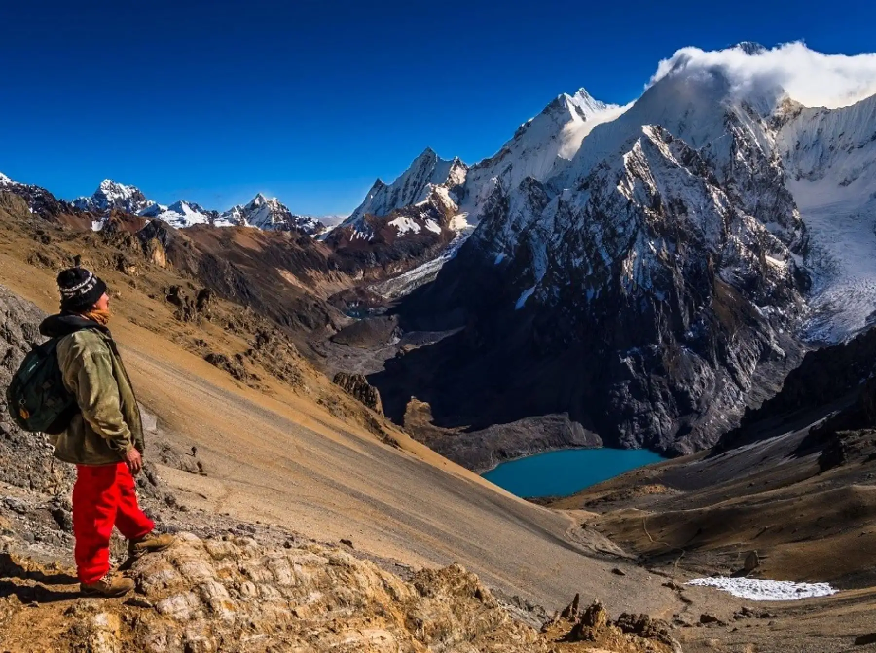 Impresionante vista de la Cordillera Huayhuash, uno de los destinos que promociona Áncash en la feria internacional ITB Berlín, una de las más importantes del sector turístico mundial. Foto: Promperú