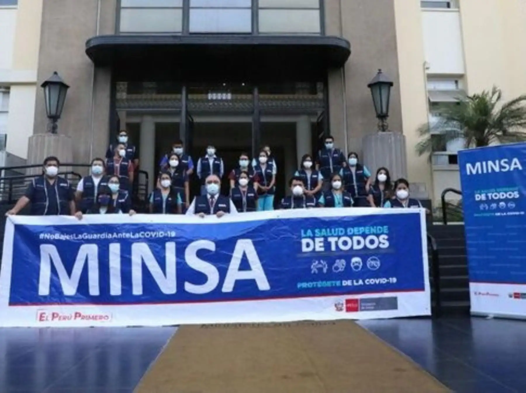 El Ministerio de Salud envió una nueva brigada médica a Junín para fortalecer lucha contra pandemia de covid-19.