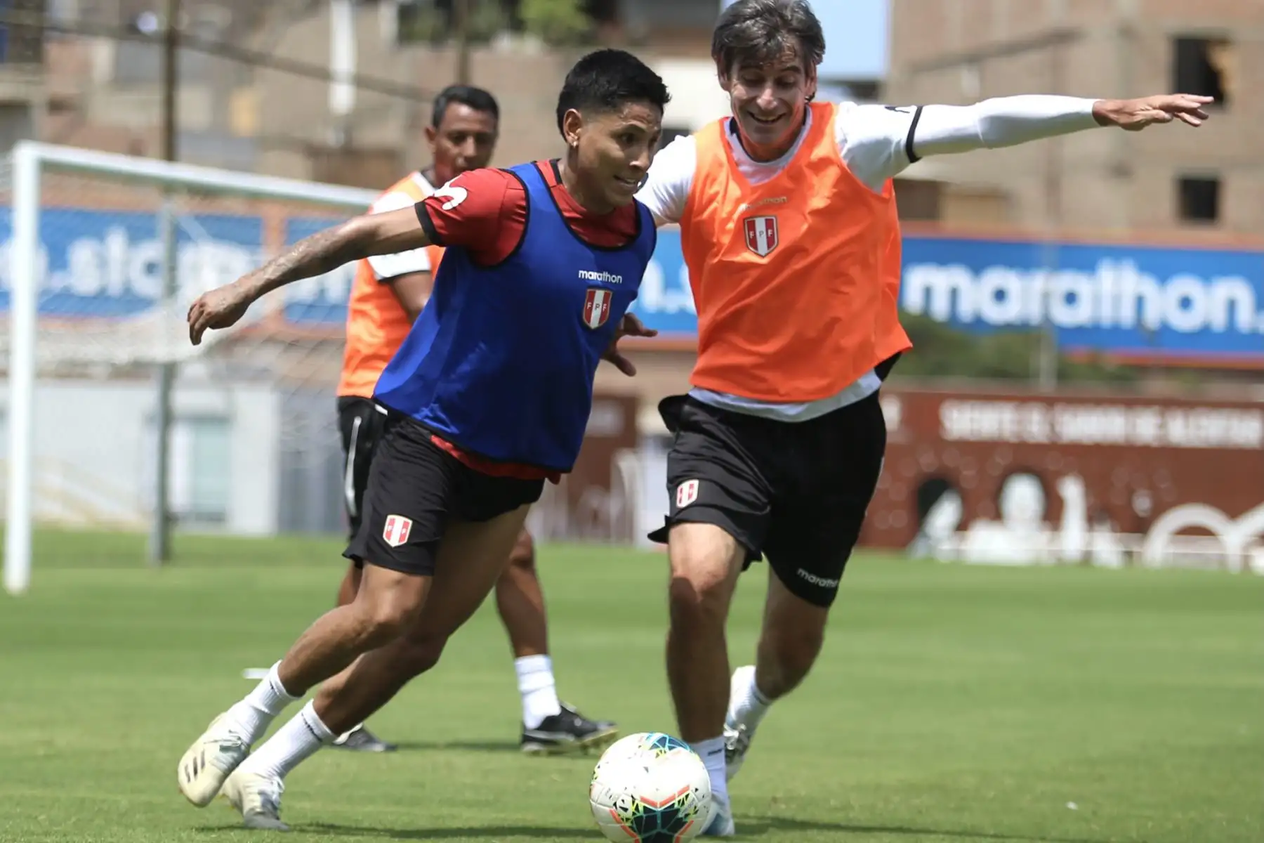 Raúl Ruidíaz de la Selección peruana continúa entrenamientos en la Videna con miras a las clasificatorias sudamericanas Catar 2022. Foto: FPF
