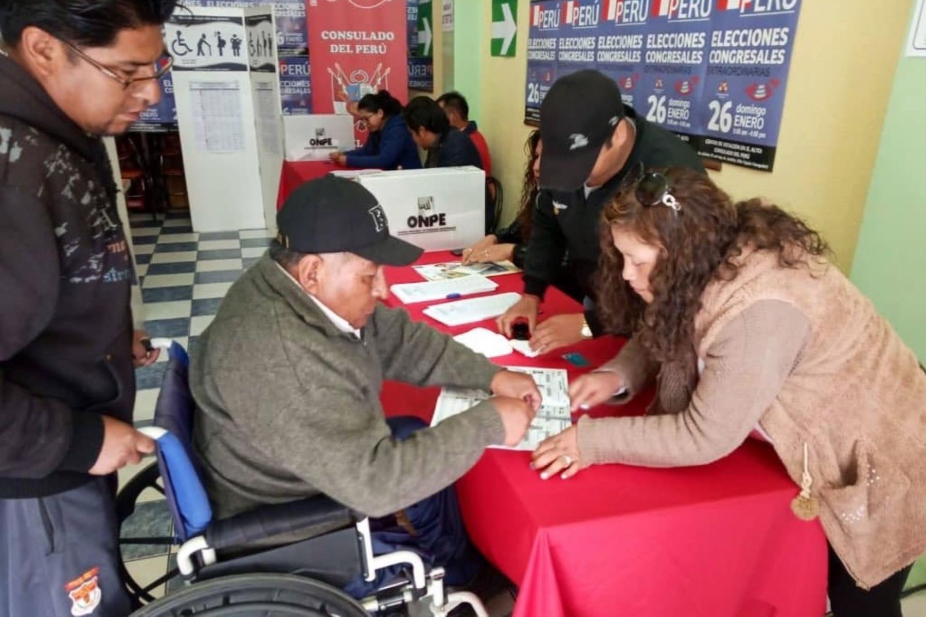 Defensoría pide que personas mayores no sean miembros de mesa reemplazantes. Foto: ANDINA/difusión.