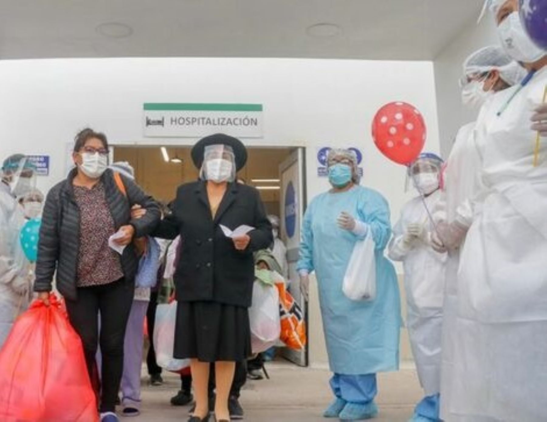Un total de 25 pacientes afectados por la covid-19 fueron dados de alta en Ayacucho tras ganar la batalla a la enfermedad, destacó el Ministerio de Salud. ANDINA/Difusión