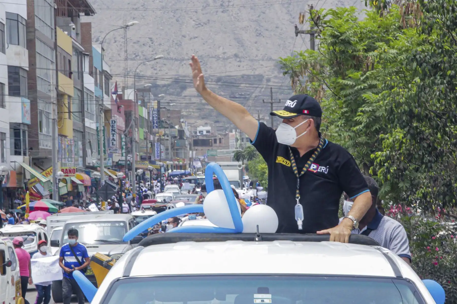 Daniel Urresti postula a la presidencia con el partido Podemos Perú. Foto: ANDINA/Difusión