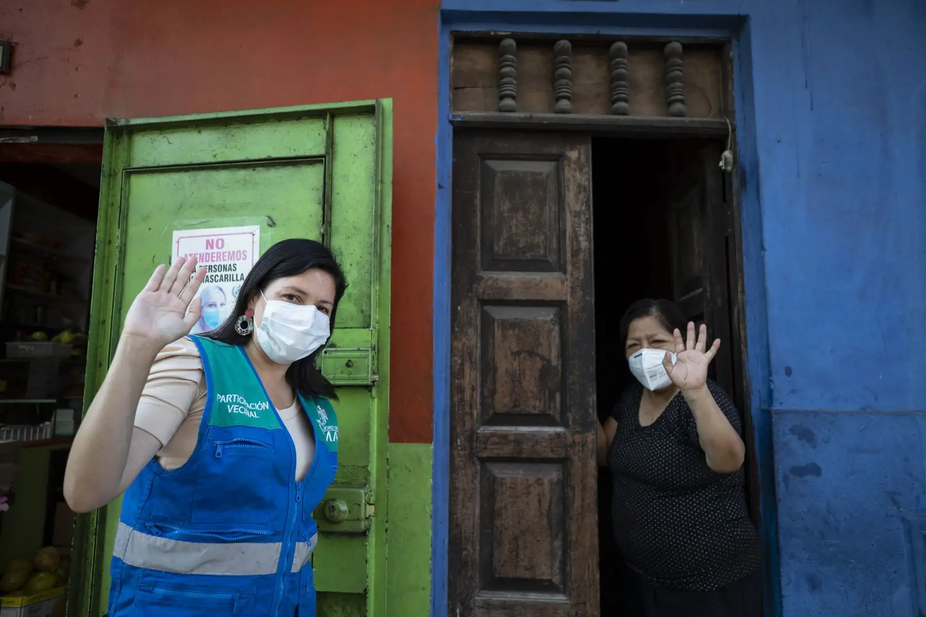 La Municipalidad de Lima desarrolla Plan Tayta en Mirones Bajo, continúan trabajando estrechamente con el grupo de trabajo Te Cuido Perú y la estrategia Operación Tayta a fin de identificar casos de COVID-19 entre la población más vulnerable. Foto: ANDINA/Municipalidad de Lima.