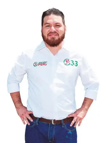 Hernán Núñez, candidato al Congreso con el número 33 de Juntos por el Perú.
