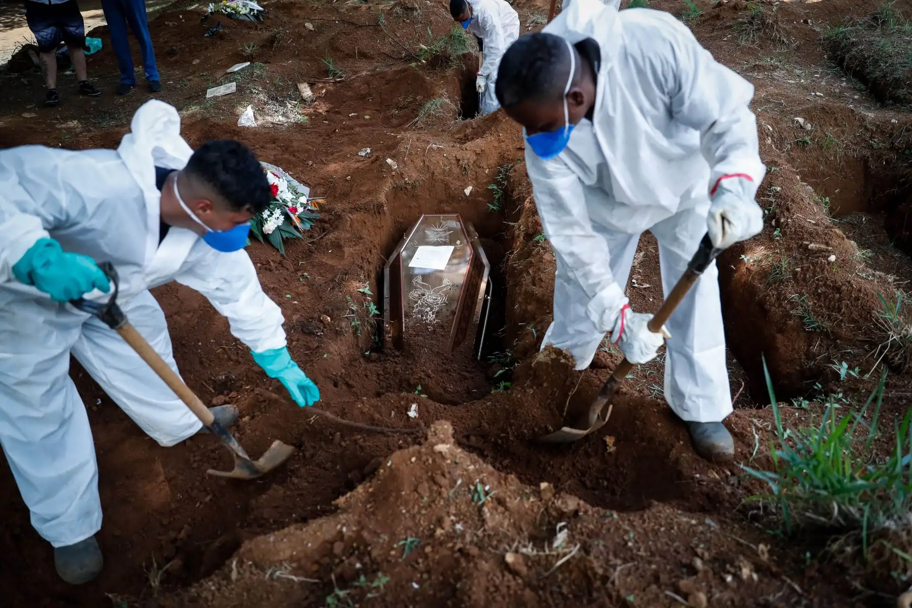 Brasil presenta el peor escenario desde el inicio de la pandemia y actualmente es el lugar del planeta que más casos y fallecidos por coronavirus se registran diariamente, por encima de Estados Unidos. 
ANDINA: EFE