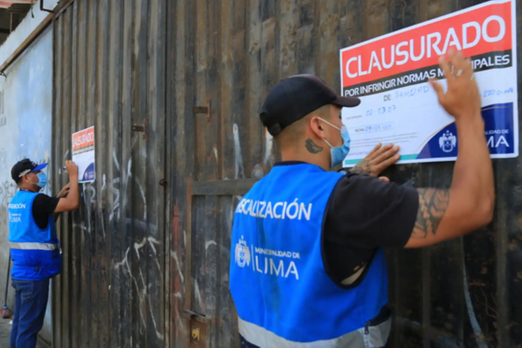 La Municipalidad Metropolitana de Lima llevó a cabo un operativo en la zona recuperada de la avenida Nicolás Ayllón. Foto: ANDINA/difusión.