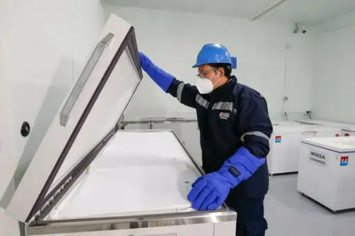 El Centro Nacional de Abastecimiento de Recursos Estratégicos en Salud posee un almacén de productos termosensibles, el más grande para vacunas del país. Foto: ANDINA/Minsa
