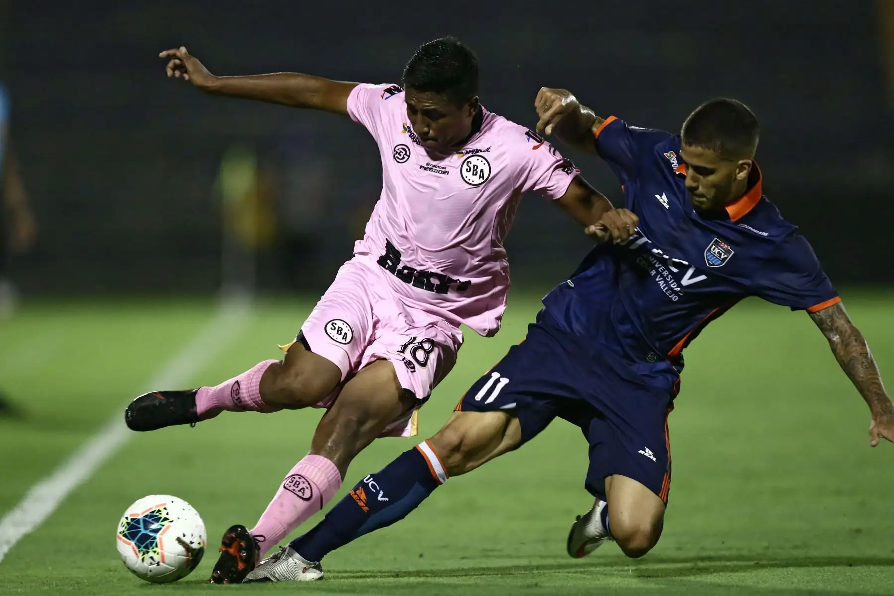Partido de fútbol entre Sport Boys y el Club UCV por el Grupo B de la Liga 1 Betsson jugado en el estadio Alejandro Villanueva. Foto: Liga 1