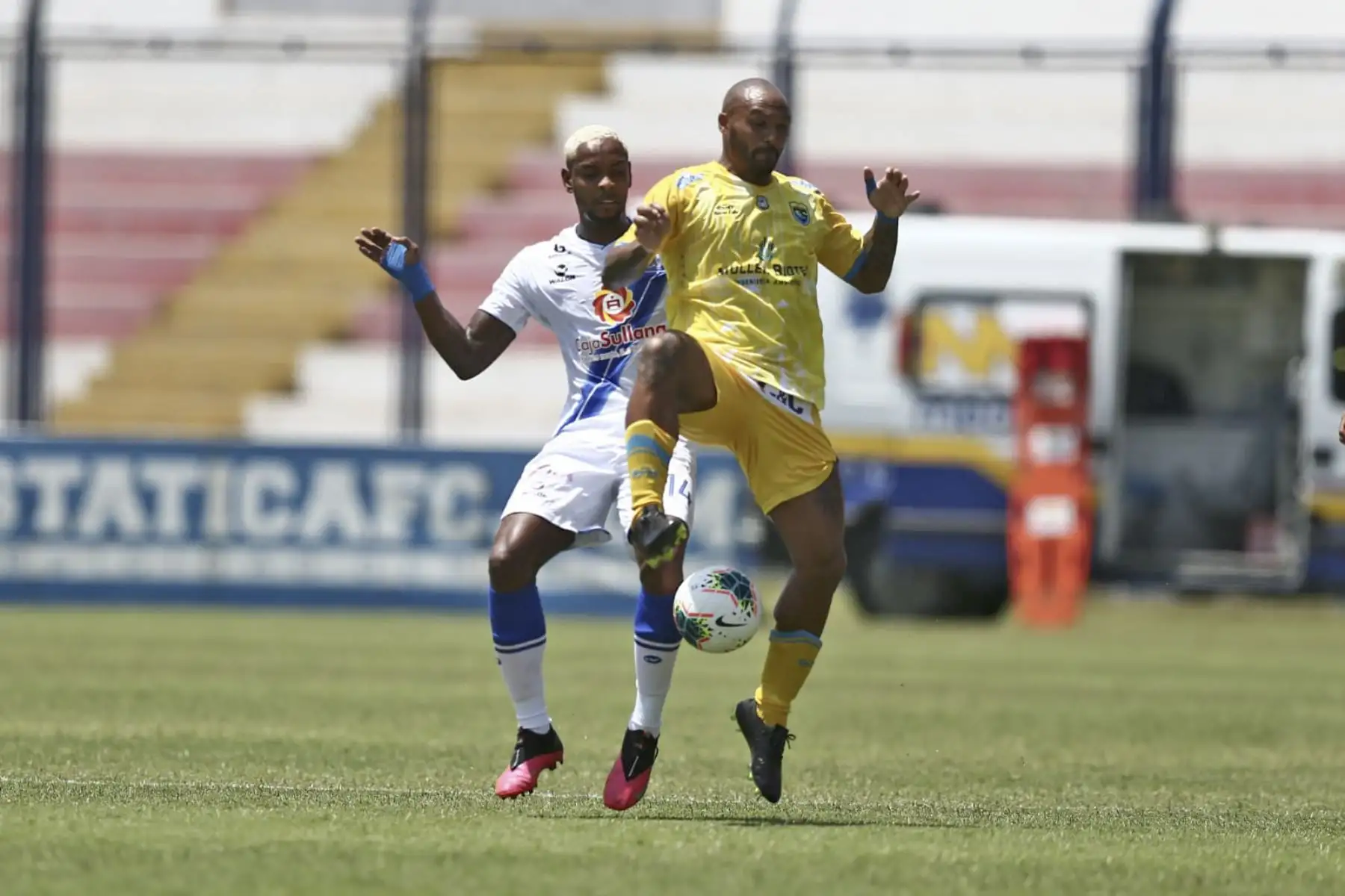 Atlético de Sullana se enfrenta ante Carlos Stein por la primera fecha de la Liga 1, en el estadio Ivan Elías Moreno. Foto: Liga 1