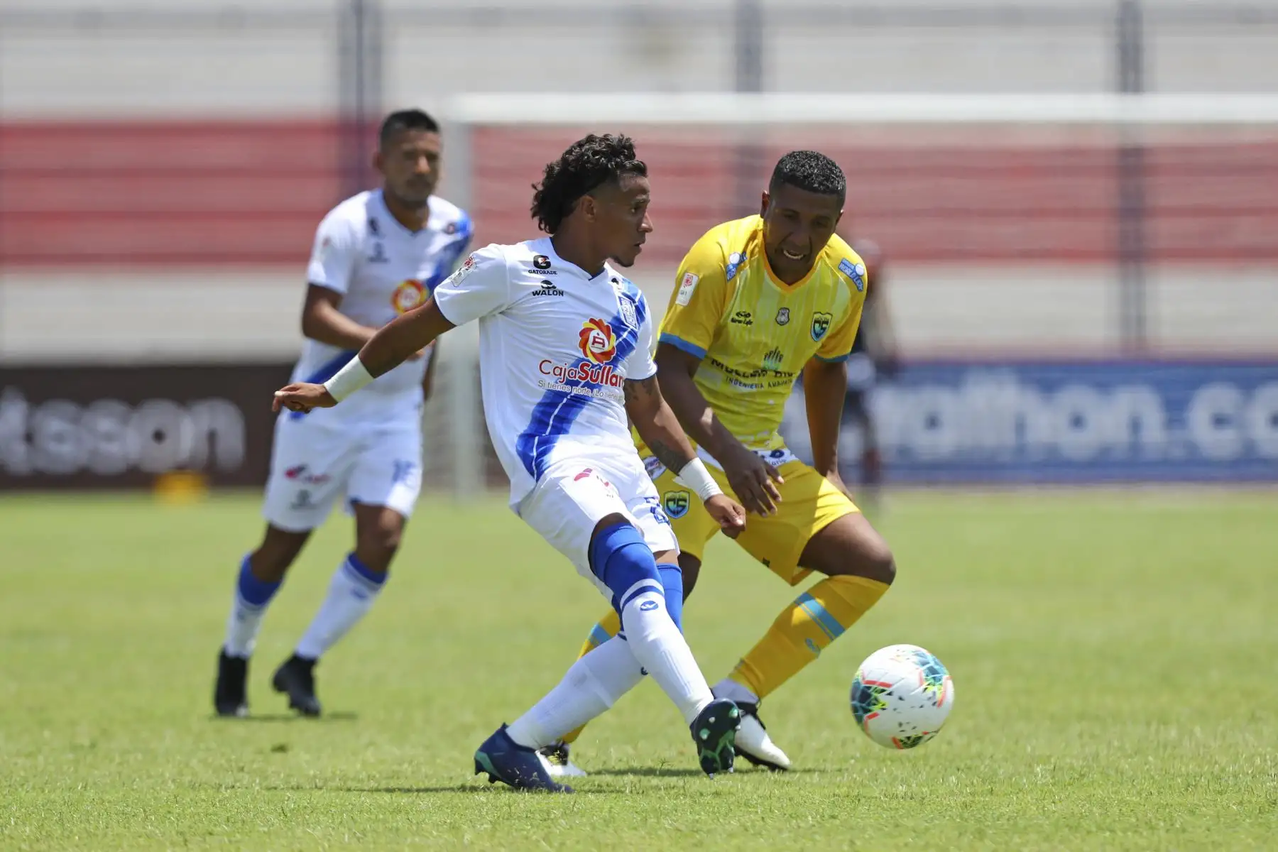 Atlético de Sullana se enfrenta ante Carlos Stein por la primera fecha de la Liga 1, en el estadio Ivan Elías Moreno. Foto: Liga 1