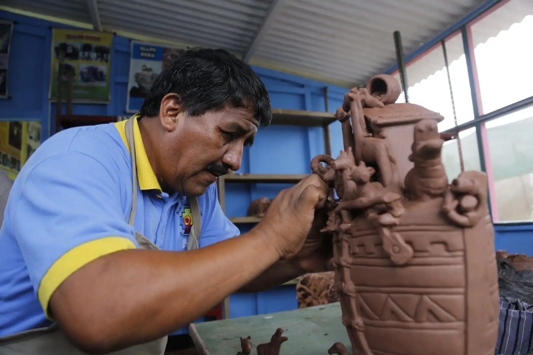 Artesano peruano. Foto: Cortesía.