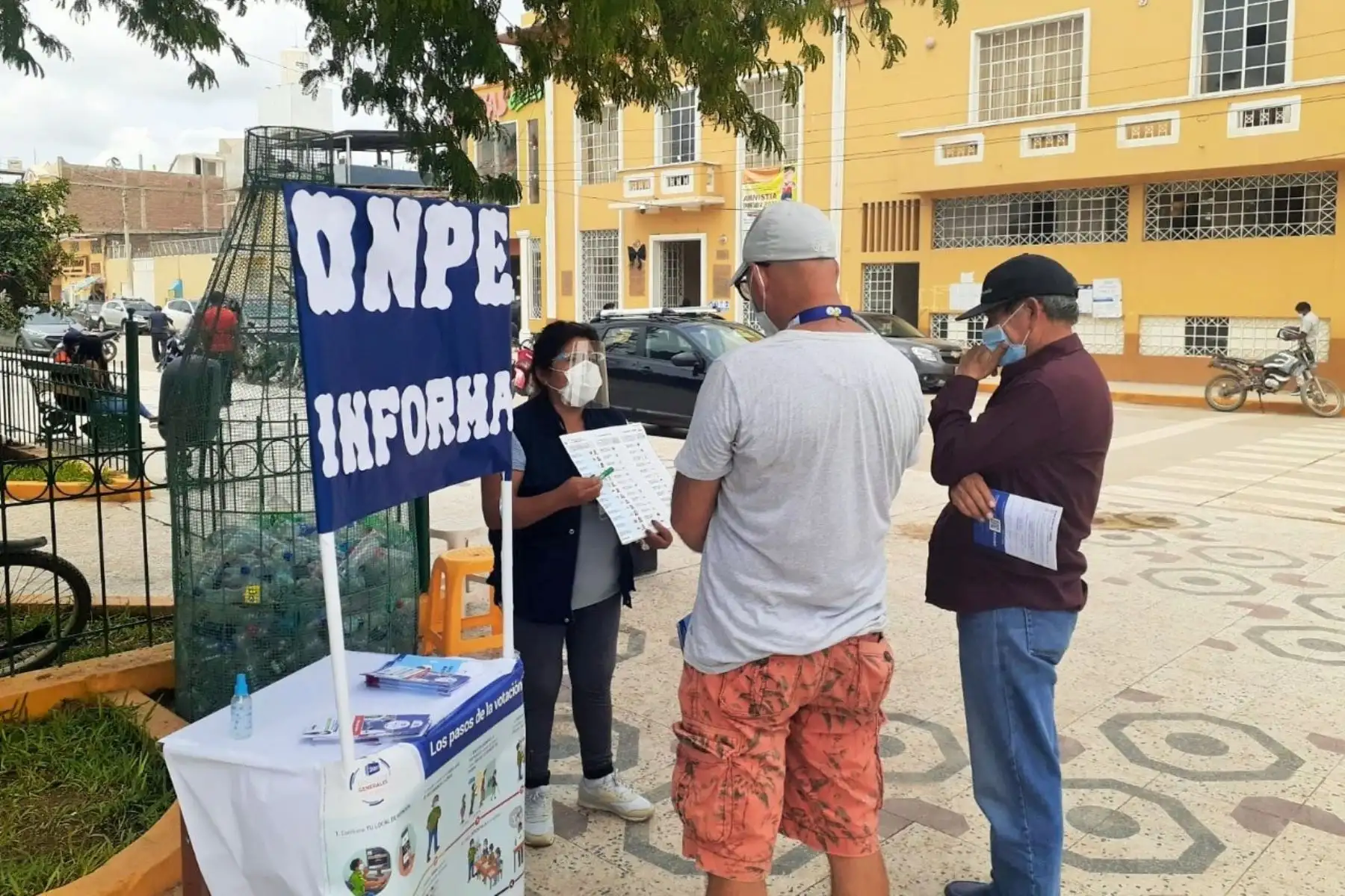 Capacitación electoral a ciudadanos de Lambayeque,
