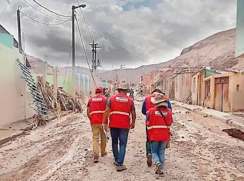Cofopri realiza catastro en Piura para determinar daños en viviendas afectadas por las lluvias intensas que se registran en esta región.