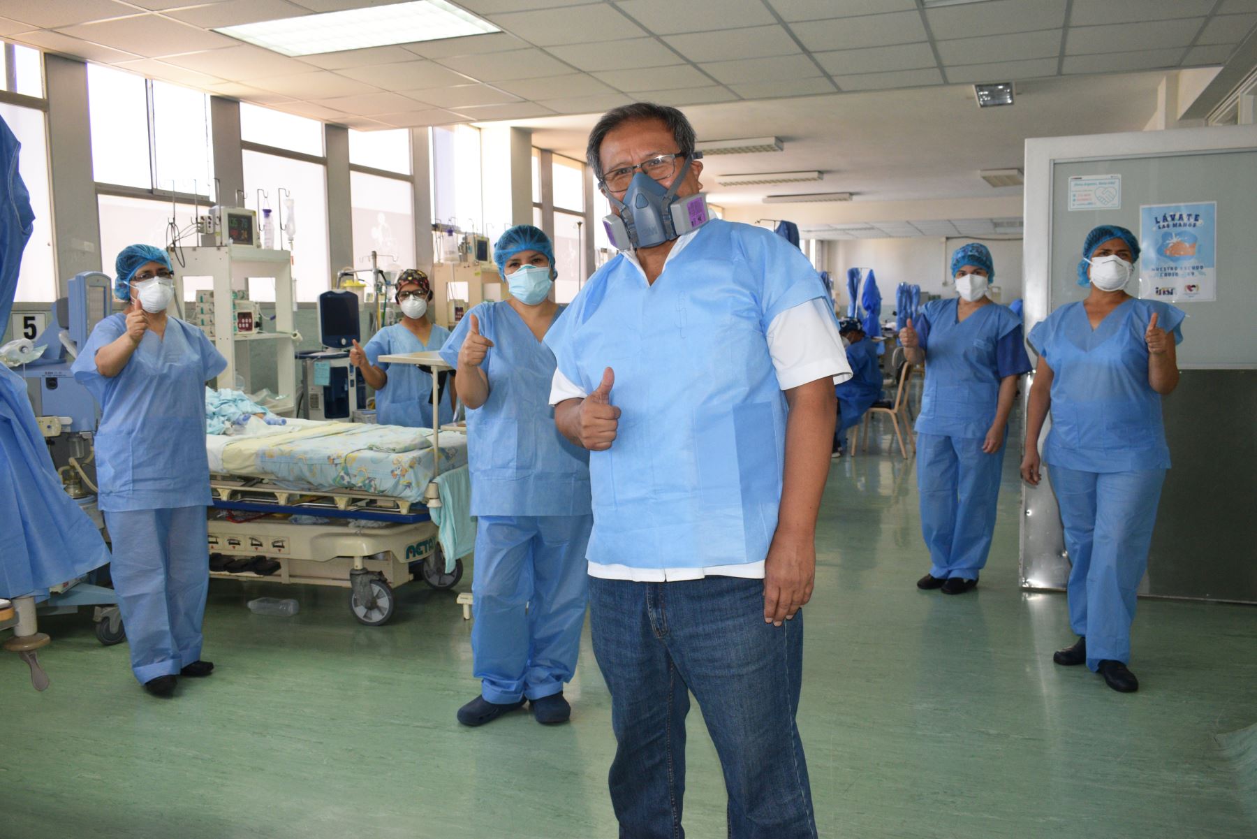 Doctor Eduardo Sánchez, médico del INS-Breña. Foto: INSN-Breña