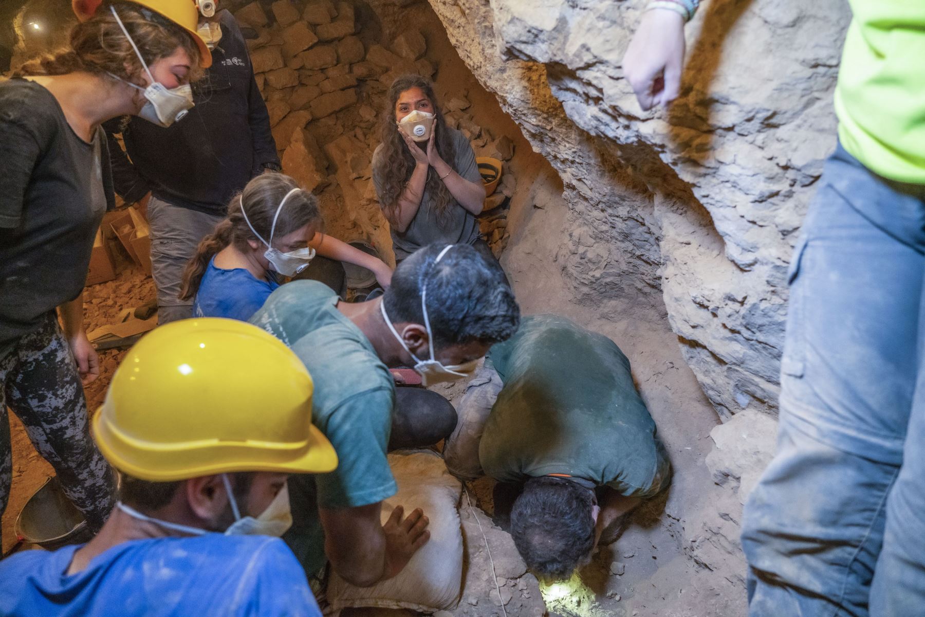 Fueron encontrados durante excavaciones en una cueva de un acantilado de la reserva natural de Nahal Hever. Foto: AFP