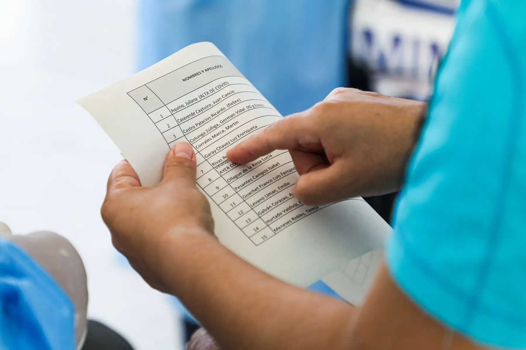 Vacunación a adultos mayores en el albergue Aráoz-5.
Foto: Municipalidad de Lima