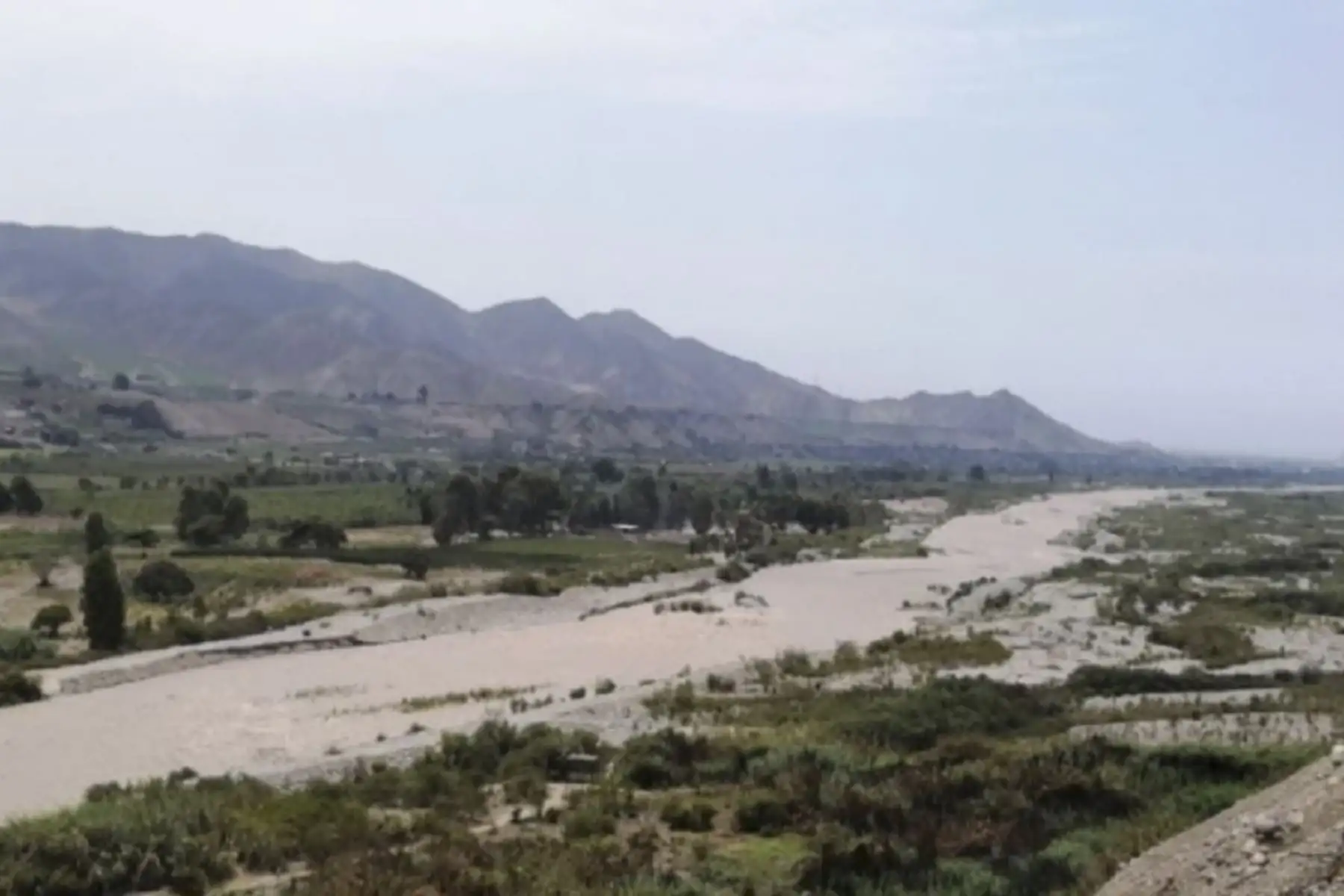Ejecutarán trabajos de defensa ribereña en el río Cañete, como parte del proceso de reconstrucción con cambios. ANDINA/Difusión