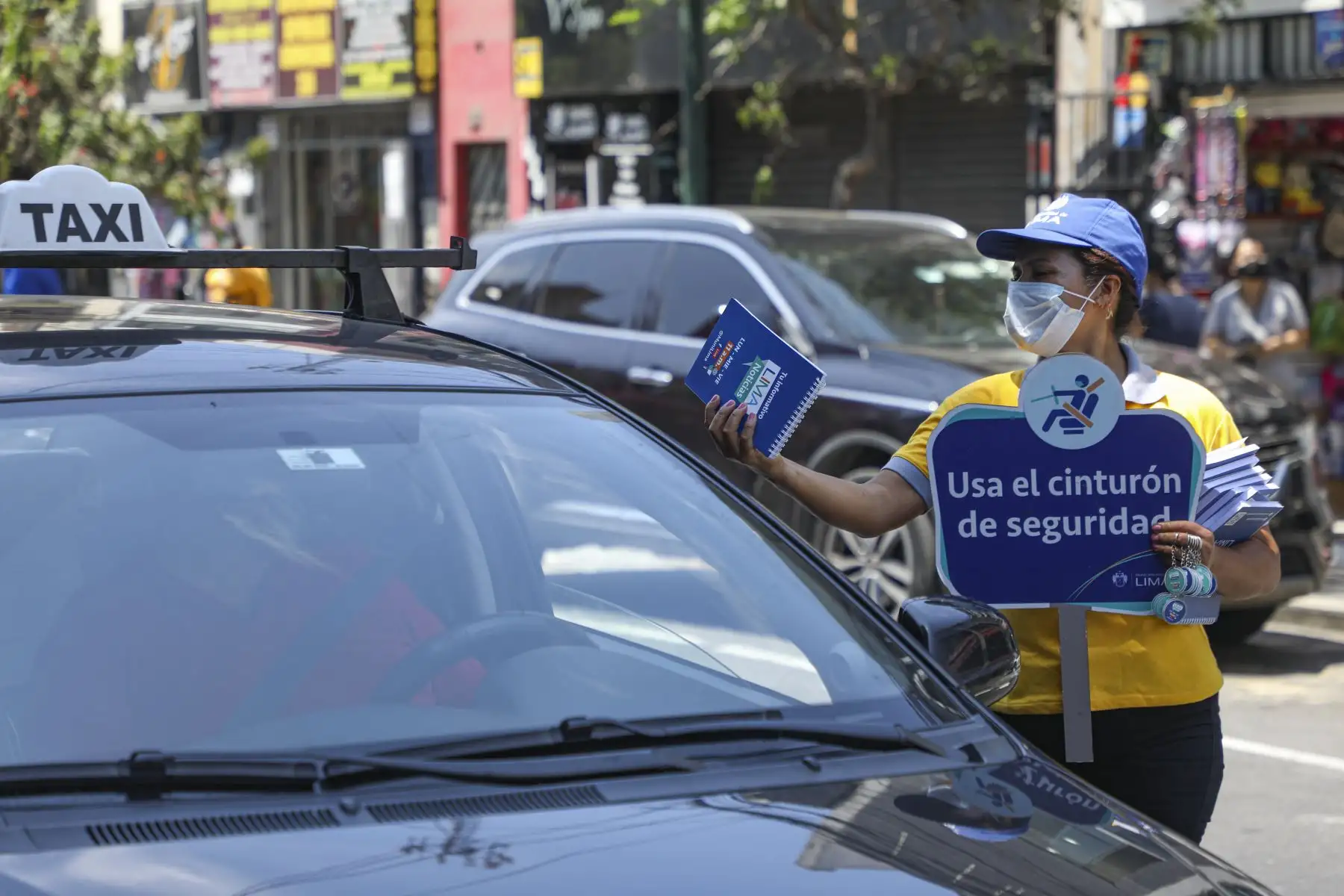 Municipalidad de Lima impulsa campaña denominada “Los Fantásticos Viales ” que en esta oportunidad  recorre el distrito de Jesús María, para concientizar a conductores y peatones sobre la importancia de respetar las normas de tránsito.
Foto: ANDINA / Municipalidad de Lima