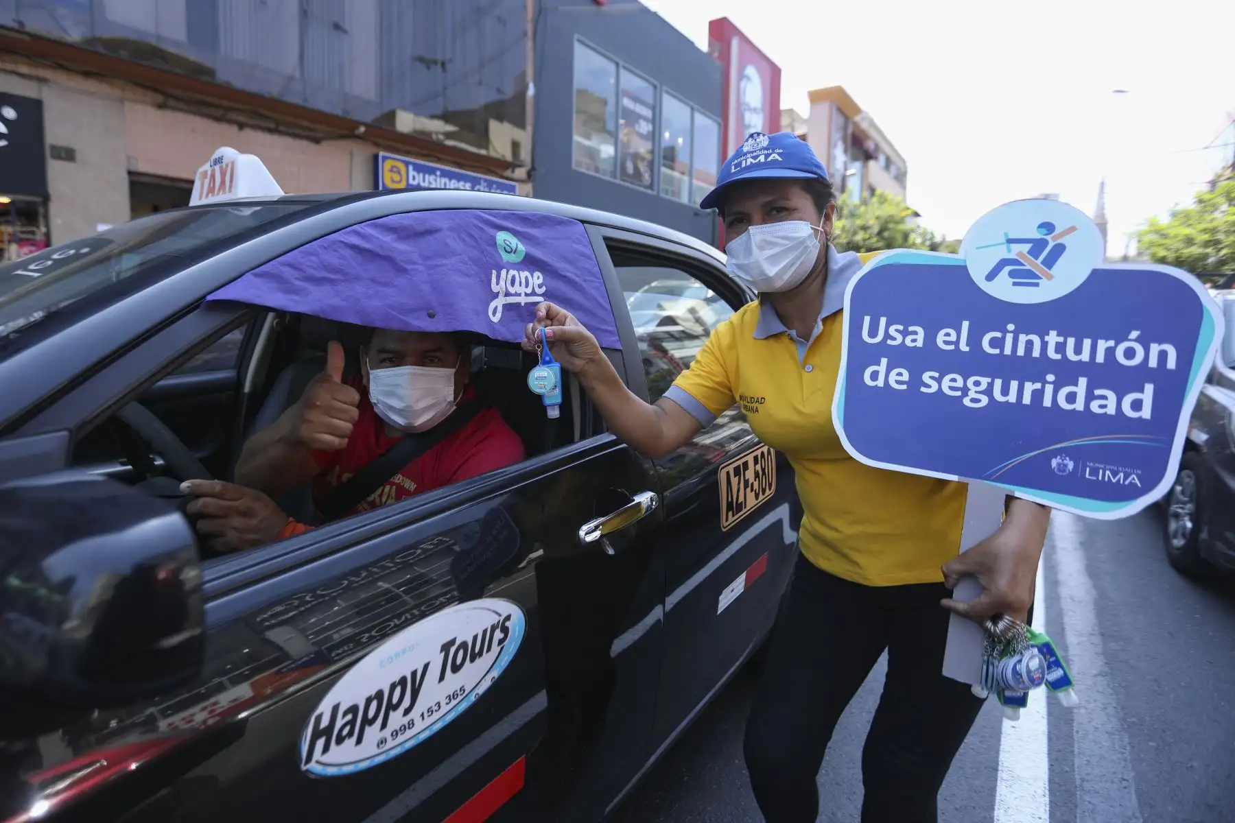 Municipalidad de Lima impulsa campaña denominada “Los Fantásticos Viales ” que en esta oportunidad  recorre el distrito de Jesús María, para concientizar a conductores y peatones sobre la importancia de respetar las normas de tránsito.
Foto: ANDINA / Municipalidad de Lima