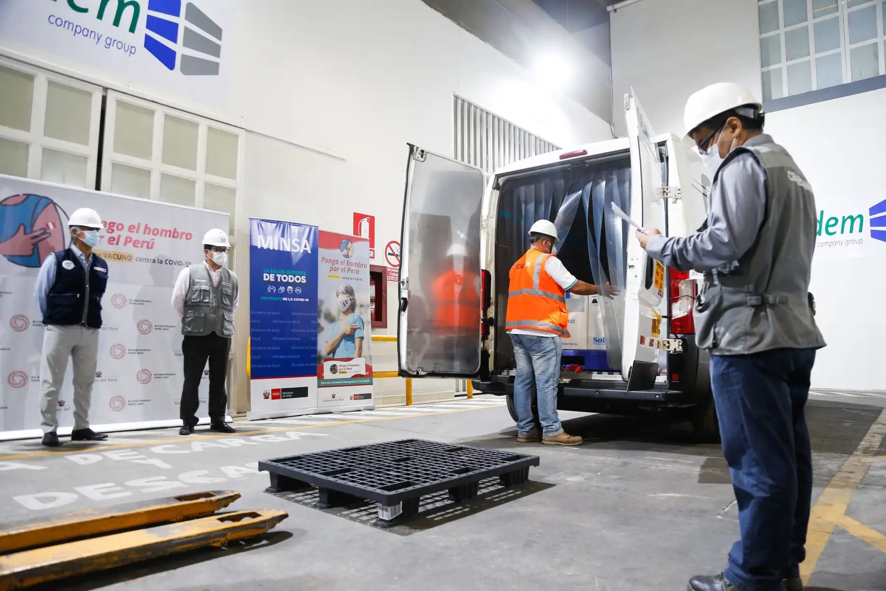 El Ministerio de Salud recibió un nuevo lote de más de 50 mil vacunas contra la COVID-19 del laboratorio Pfizer.
Foto: Minsa