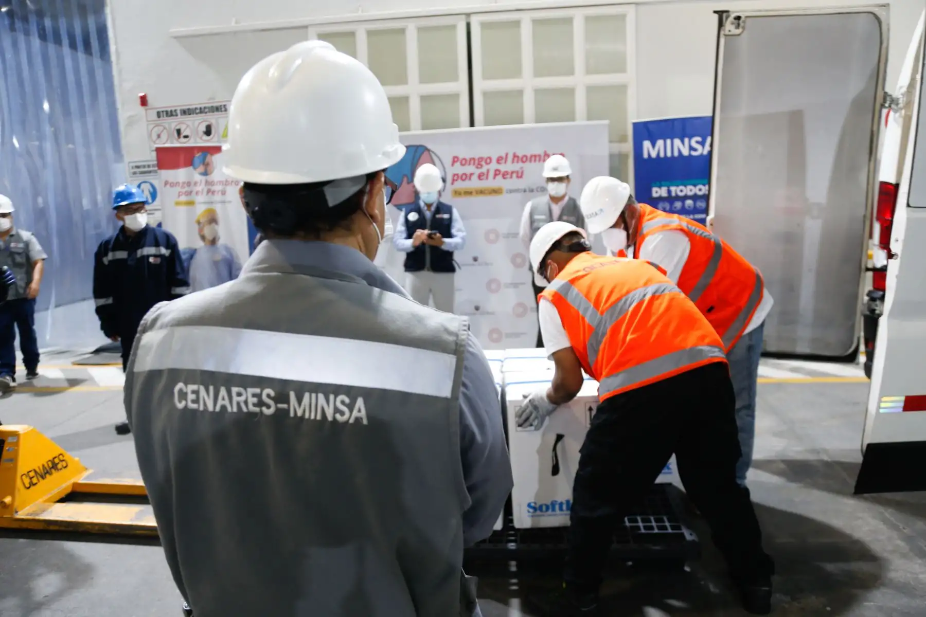 El Ministerio de Salud recibió un nuevo lote de más de 50 mil vacunas contra la COVID-19 del laboratorio Pfizer.
Foto: Minsa