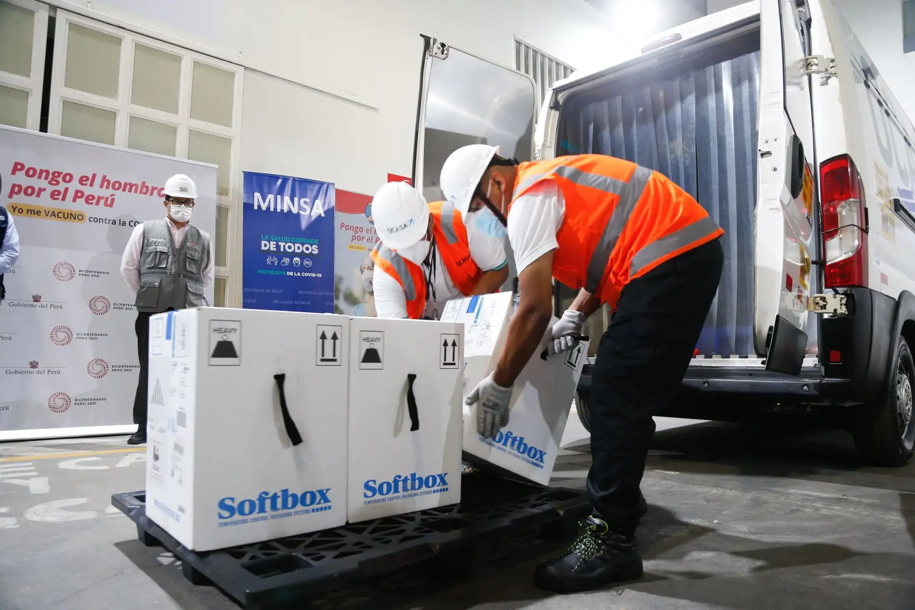 El Ministerio de Salud recibió un nuevo lote de más de 50 mil vacunas contra la COVID-19 del laboratorio Pfizer.
Foto: Minsa