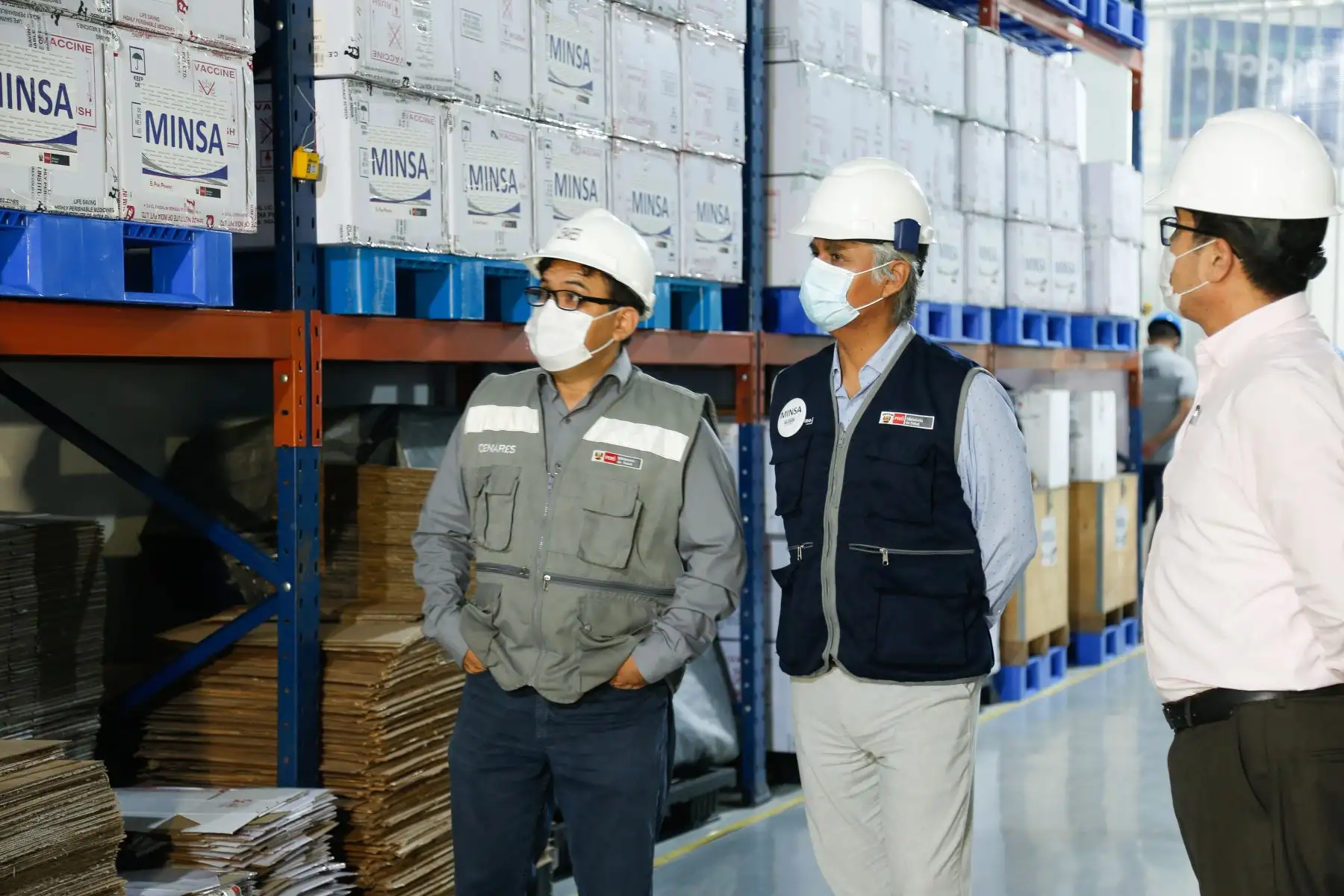 El Ministerio de Salud recibió un nuevo lote de más de 50 mil vacunas contra la COVID-19 del laboratorio Pfizer.
Foto: Minsa