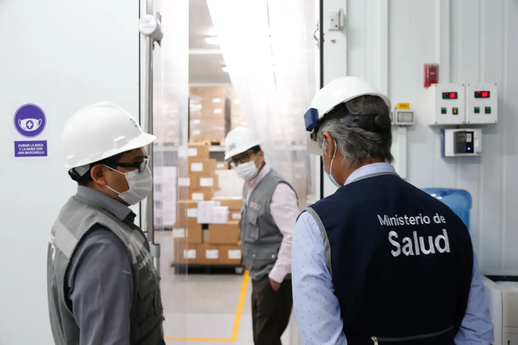 El Ministerio de Salud recibió un nuevo lote de más de 50 mil vacunas contra la COVID-19 del laboratorio Pfizer.
Foto: Minsa