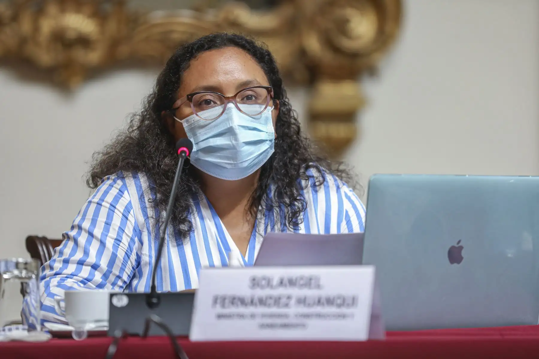 Ministra de  Vivienda, Construcción y Saneamiento, Solangel Nátali se reúne con el alcalde de Lima, Jorge Muñoz para evaluar alternativas sobre de zonificación de Lurín.
Foto: Municipalidad de Lima Ministra de  Vivienda, Construcción y Saneamiento, Solangel Nátali se reúne con el alcalde de Lima, Jorge Muñoz para evaluar alternativas sobre de zonificación de Lurín.
Foto: Municipalidad de Lima