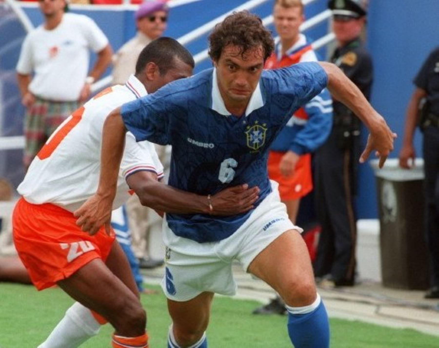 Branco fue campeón mundial con Brasil en Estados Unidos 1994.