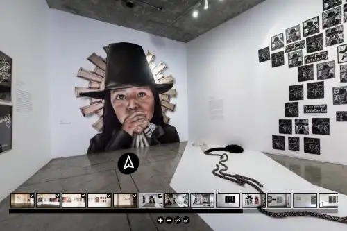 Muestra virtual 360° ‘Túpac Amaru y Micaela Bastidas: memorias, símbolos y misterios’ en el Lugar de la Memoria (LUM). Foto: ANDINA/Difusión