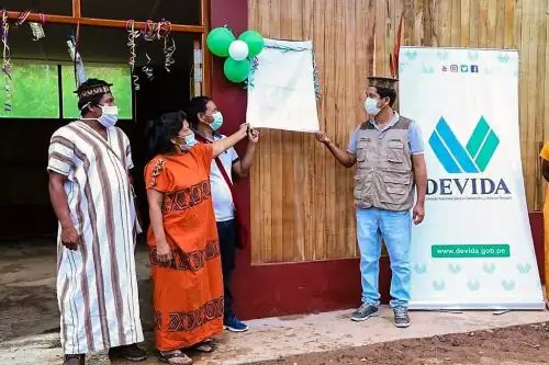 Ciudadanos asháninkas participan en iniciativas de desarrollo alternativo impulsadas por Devida en la zona del VRAEM. Foto: ANDINA/Difusión