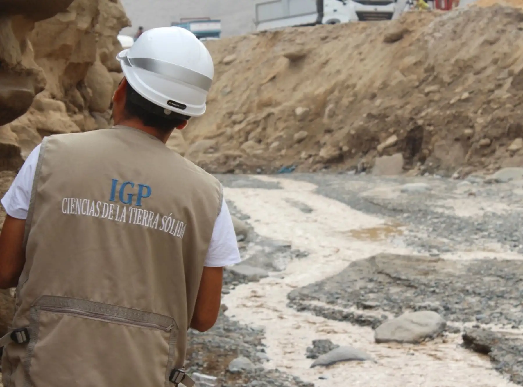 El IGP propone implementar un sistema de alerta de huaicos en las regiones más afectadas por lluvias intensas y desborde de ríos. ANDINA/Difusión