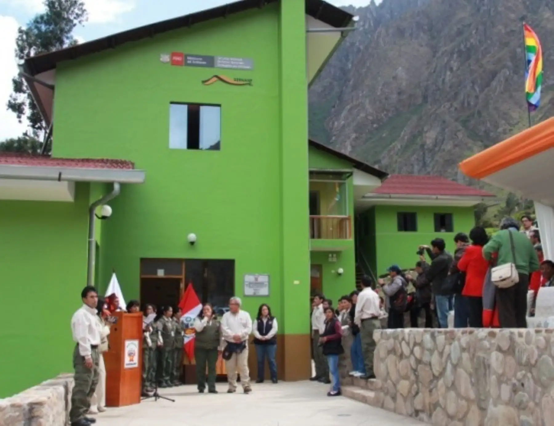 Sernanp y Jica suscriben acuerdo para potenciar el Centro de Interpretación del Santuario Machu Picchu. ANDINA/Archivo