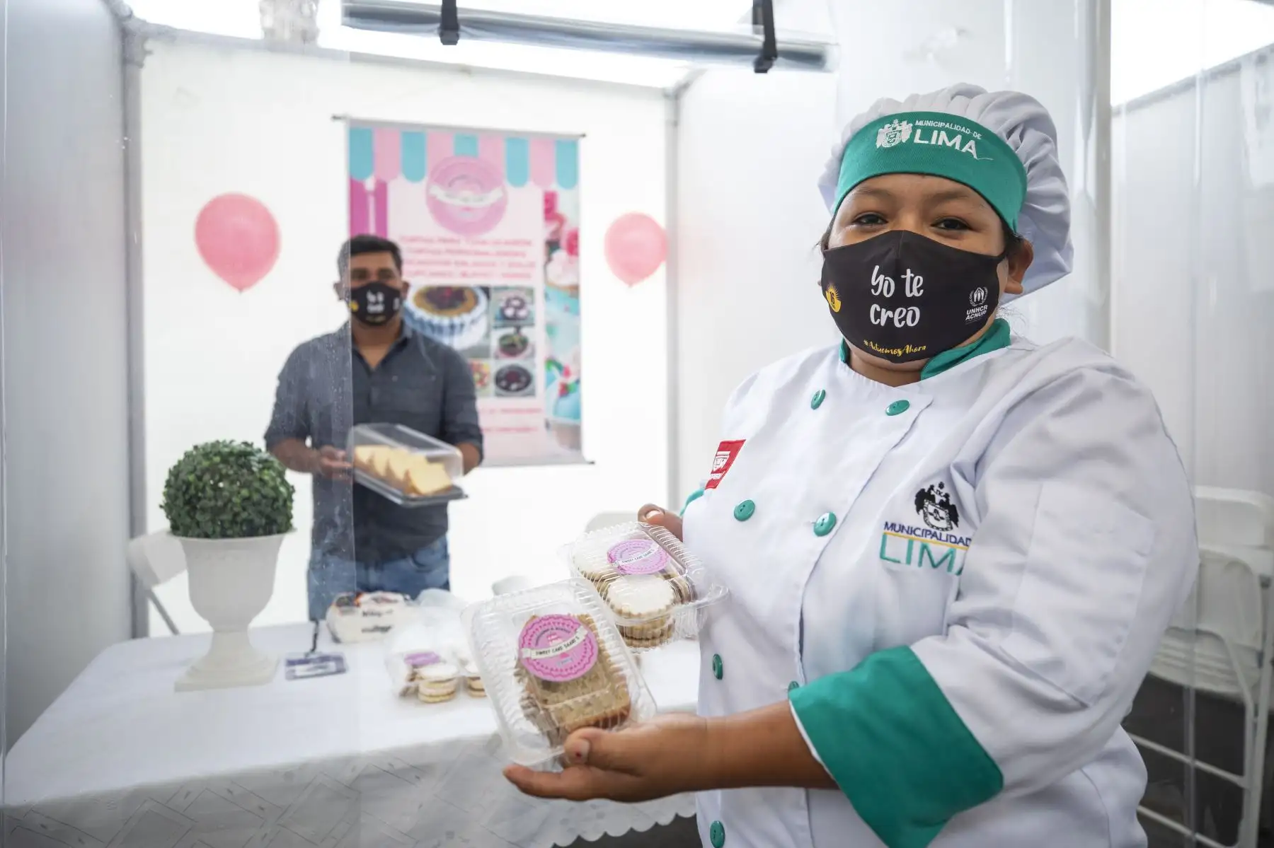 Con el término del periodo de cuarentena, vuelve la feria Panas y Causas, organizada por la Municipalidad de Lima y la Agencia de la ONU para los Refugiados (Acnur) en el club zonal Huáscar de Villa El Salvador, con todos los protocolos de bioseguridad. Foto: MML