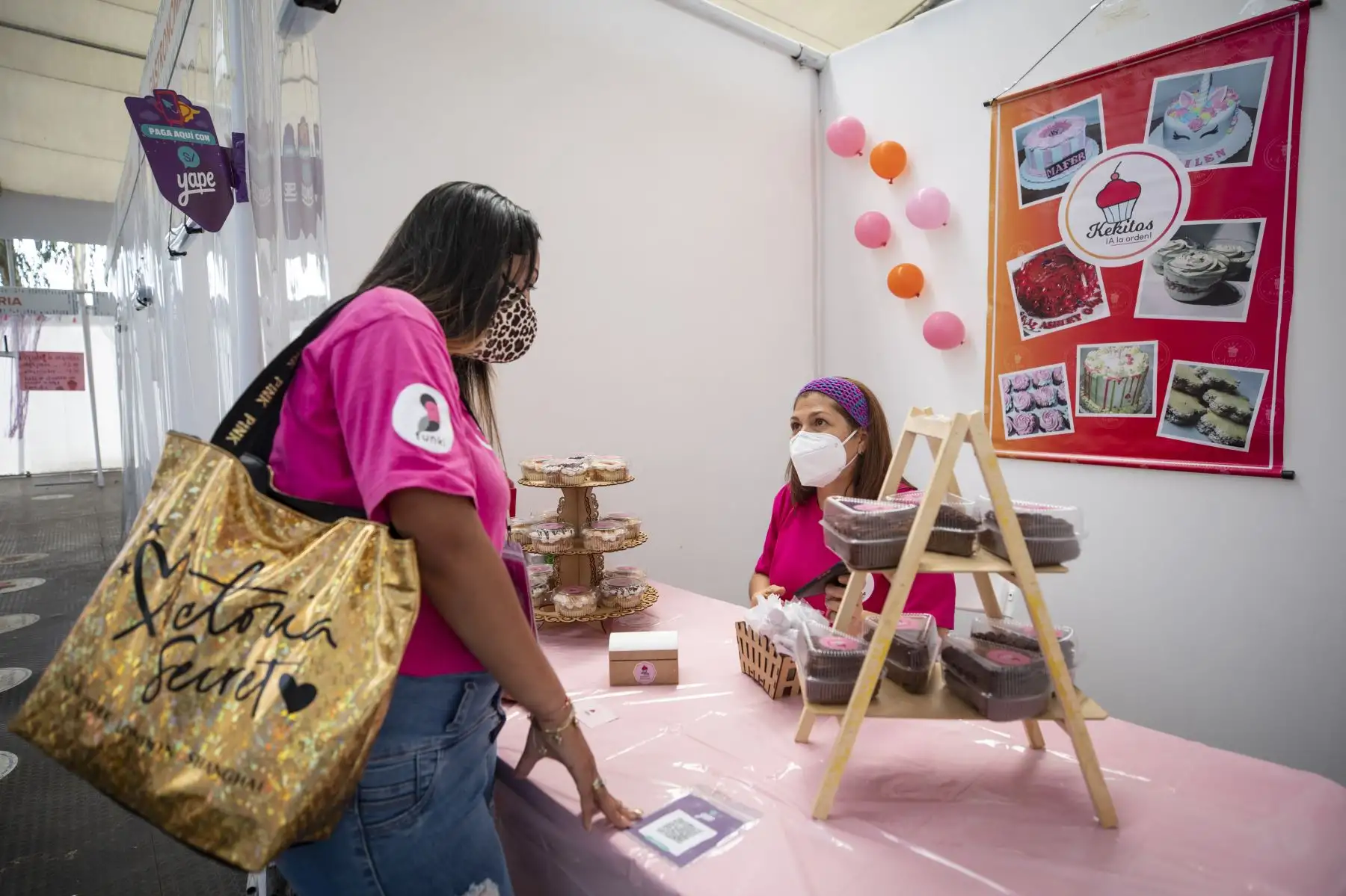 Con el término del periodo de cuarentena, vuelve la feria Panas y Causas, organizada por la Municipalidad de Lima y la Agencia de la ONU para los Refugiados (Acnur) en el club zonal Huáscar de Villa El Salvador, con todos los protocolos de bioseguridad. Foto: MML