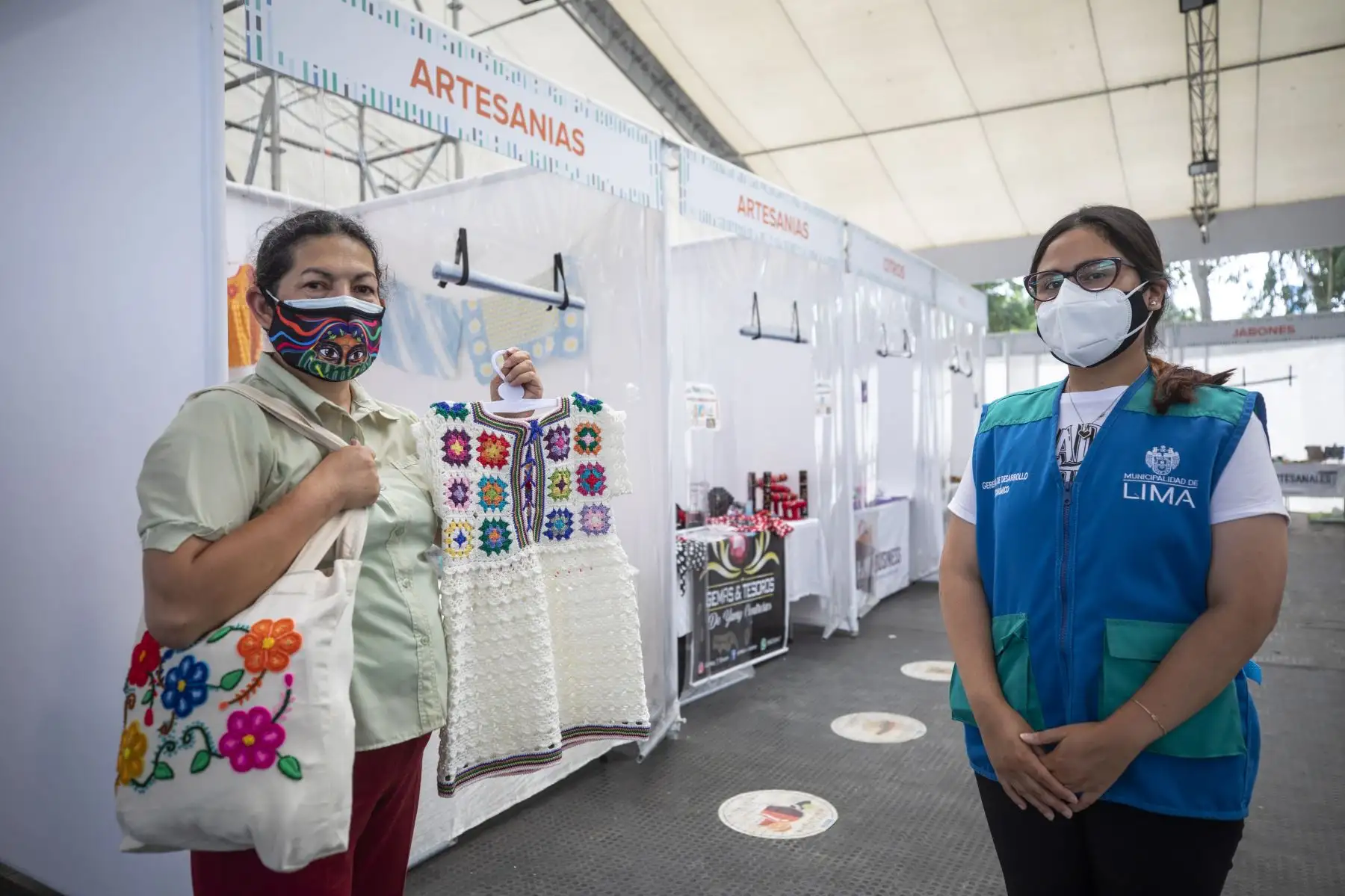 Con el término del periodo de cuarentena, vuelve la feria Panas y Causas, organizada por la Municipalidad de Lima y la Agencia de la ONU para los Refugiados (Acnur) en el club zonal Huáscar de Villa El Salvador, con todos los protocolos de bioseguridad. Foto: MML