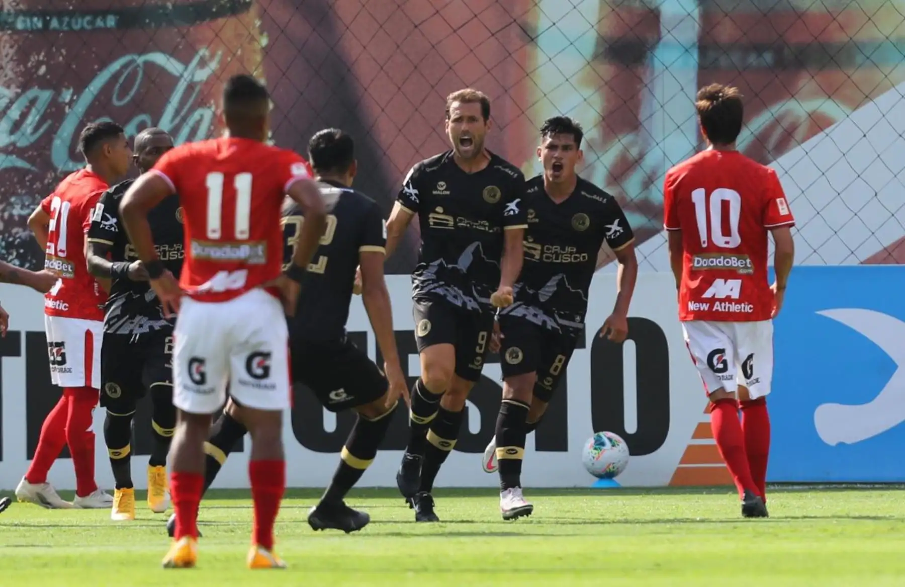 Cusco FC VS Cienciano empatan 1 a 1 en el estadio Miguel Grau del Callao en la jornada 2 de la Fase 1 de la Liga 1. Foto: Liga 1