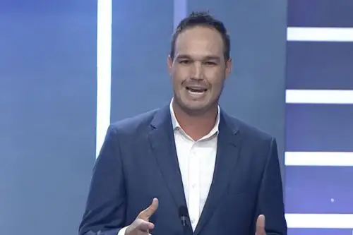 Candidato de Somos Perú a la alcaldia de Lima, George Forsyth. Foto: captura TV.