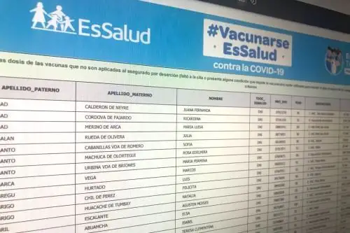 EsSalud: conoce aquí el padrón del tercer grupo de adultos mayores que serán vacunados. Foto: ANDINA