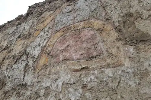 Arqueólogos de La Libertad ejecutarán trabajos para proteger la huaca donde se halló una pintura mural de más de más de 3,200 años de antigüedad de la cultura Cupisnique. Foto: Luis Puell