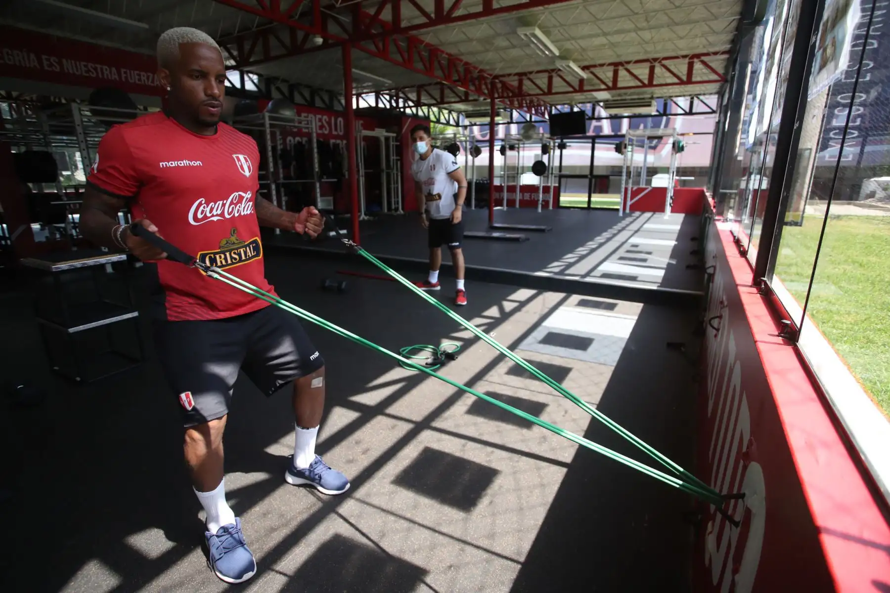 Futbolistas de la Selección Peruana continúan sus entrenamientos en la Videna. Foto: FPF