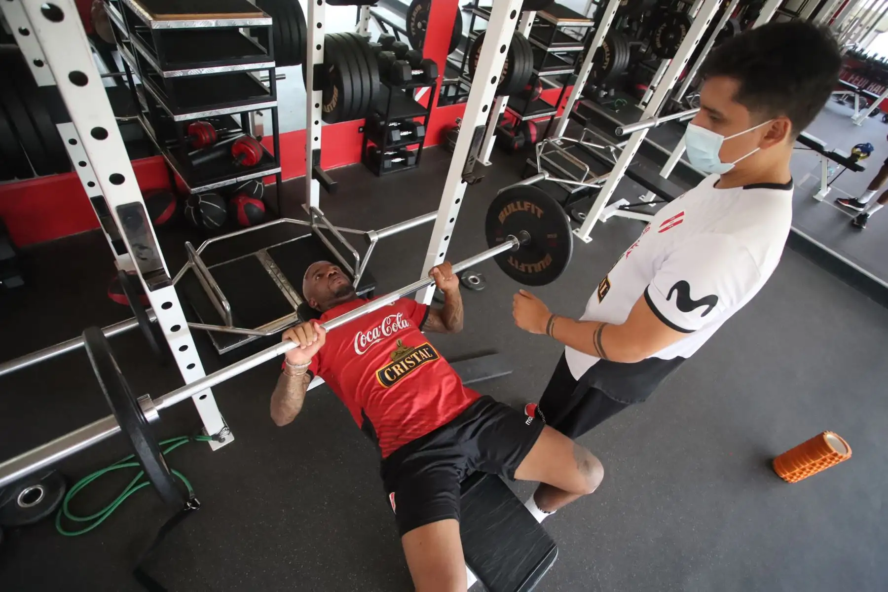 Futbolistas de la Selección Peruana continúan sus entrenamientos en la Videna. Foto: FPF