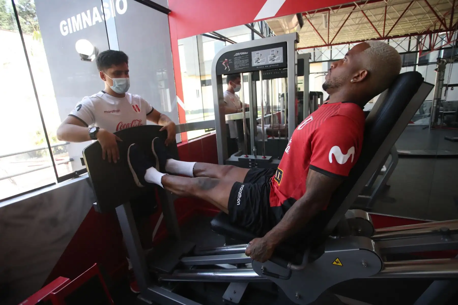Futbolistas de la Selección Peruana continúan sus entrenamientos en la Videna. Foto: FPF