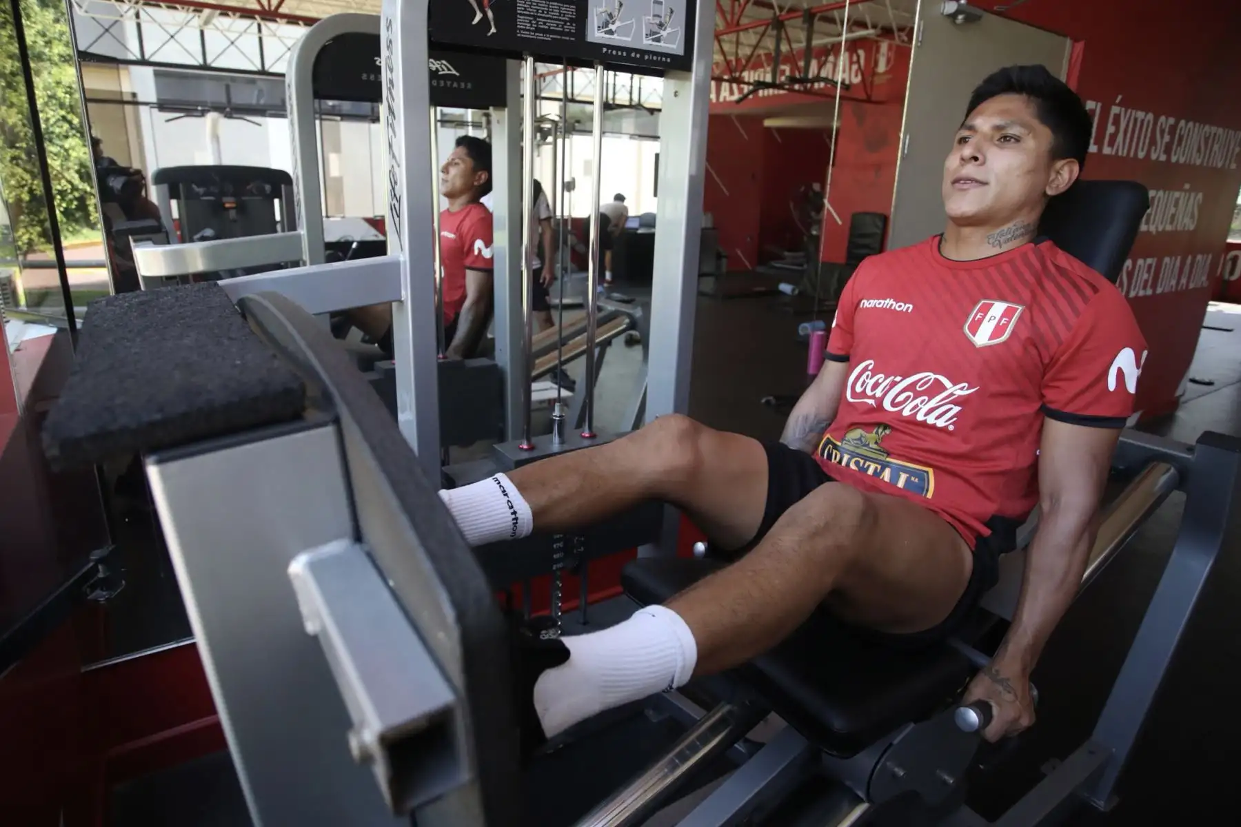 Futbolistas de la Selección Peruana continúan sus entrenamientos en la Videna. Foto: FPF