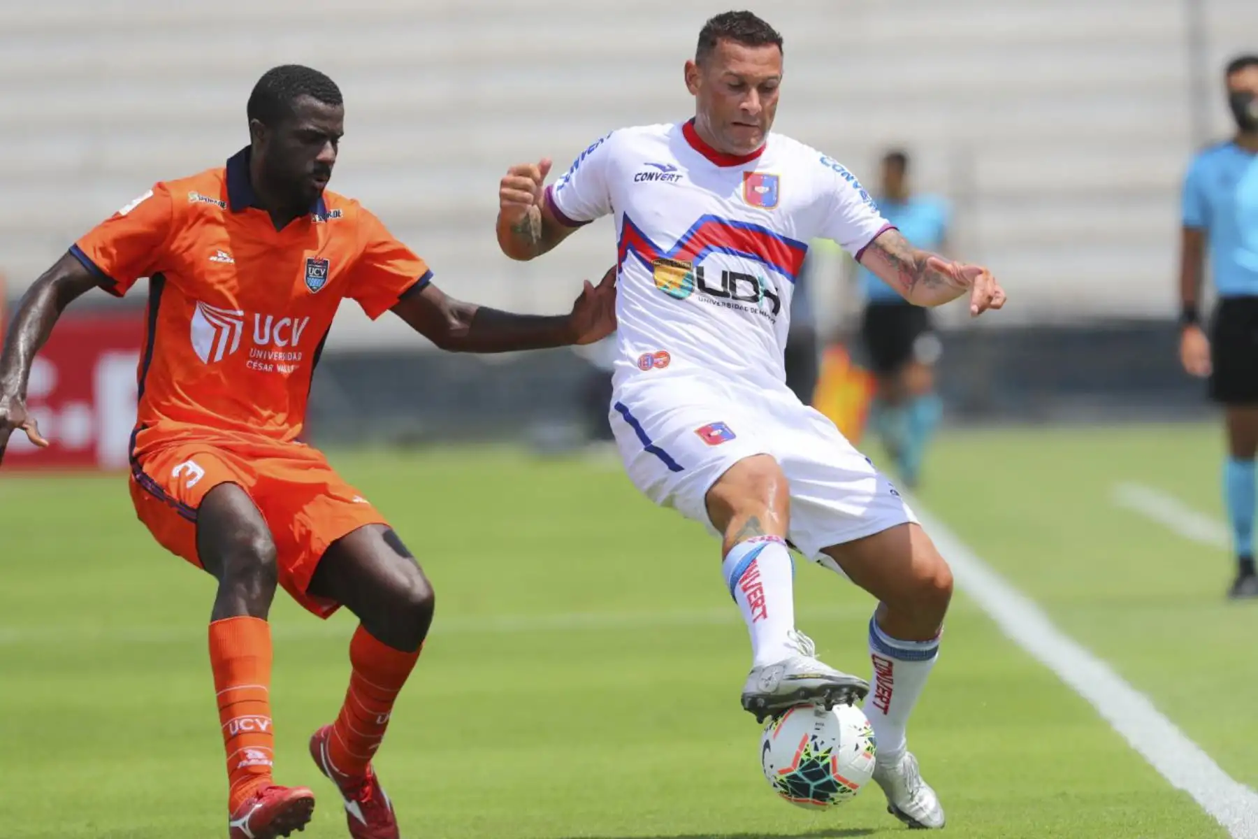 Alianza Universidad choca ante Cesar Vallejo por la segunda jornada de la Liga 1, en el estadio Alejandro Villanueva. Foto: Liga 1