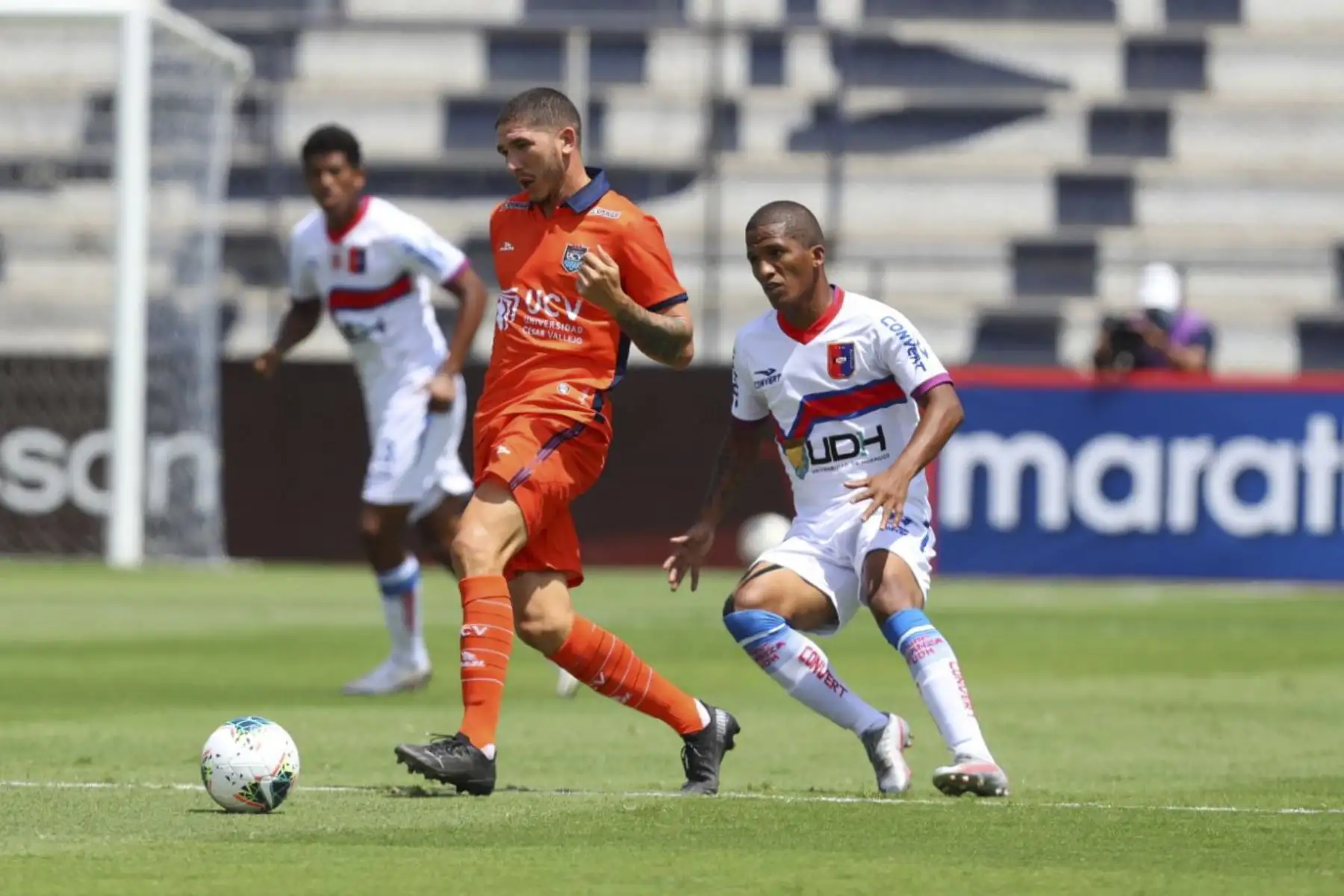Alianza Universidad choca ante Cesar Vallejo por la segunda jornada de la Liga 1, en el estadio Alejandro Villanueva. Foto: Liga 1
