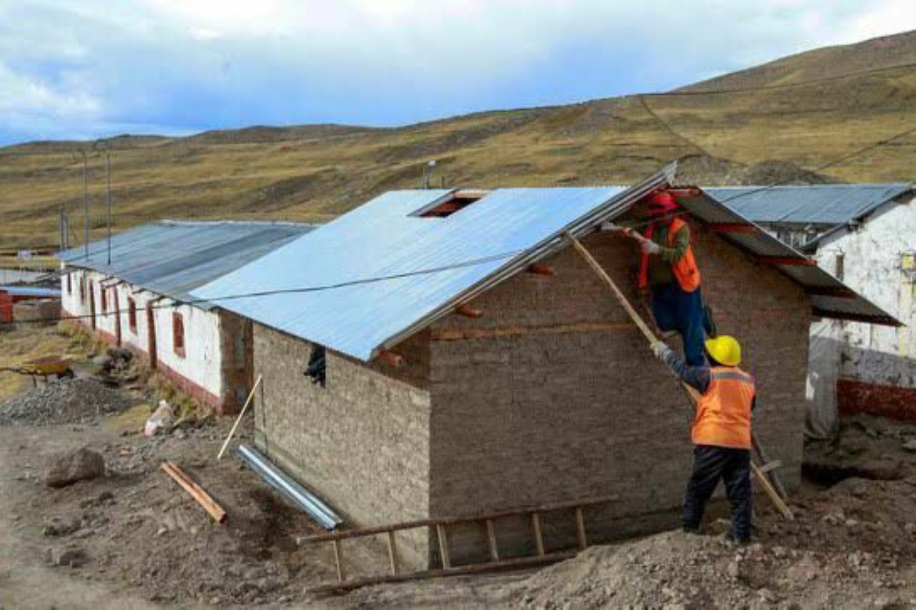 Familias rurales de Cusco y Puno estarán protegidas contra las heladas y las bajas temperaturas. ANDINA/Difusión
