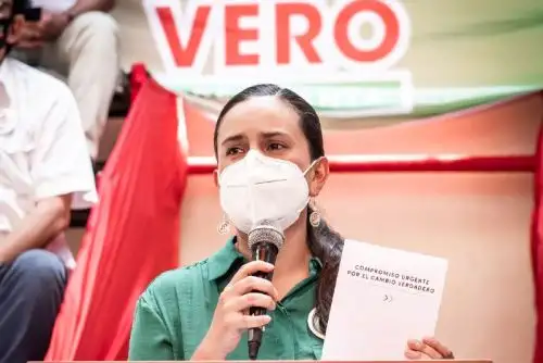 Mendoza dio una conferencia hoy a la prensa extranjera acreditada en el Perú. ANDINA/Difusión