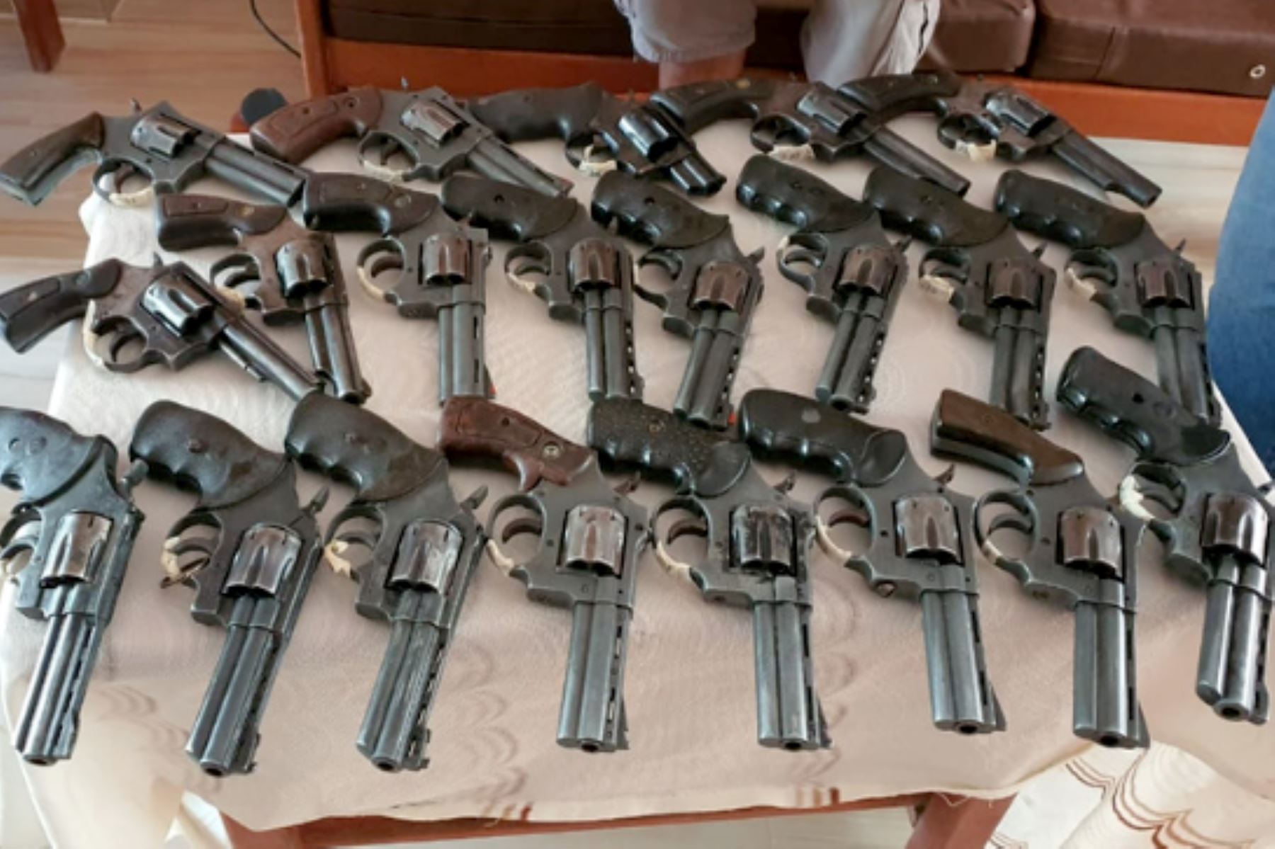 Otra exitosa intervención tuvo lugar en Cajamarca, donde nuestro equipo fiscalizador participó en 15 operativos e incautó 78 armas de fuego. Foto: Difusión